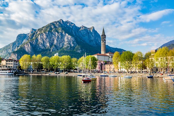 Lecco in spring.
