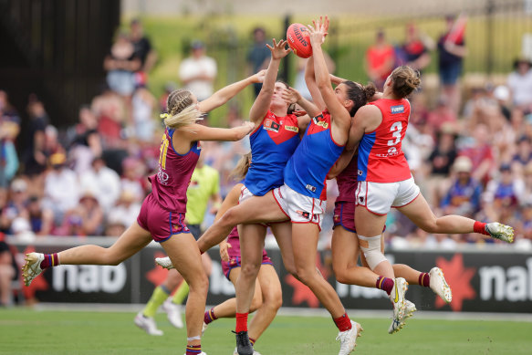 The fixture for season eight of the AFLW was released on Monday.