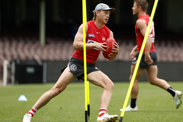 Callum Mills completed a fitness test on Wednesday.