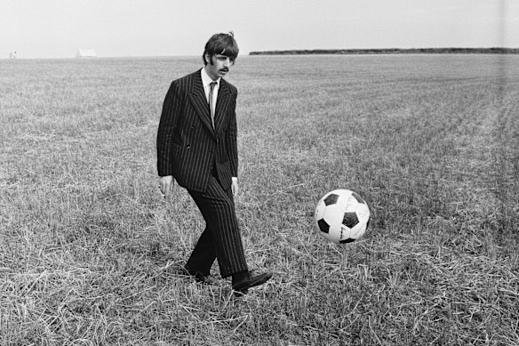 Ringo Starr on the ball.