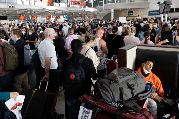 Qantas and its subsidiary, Jetstar, were troubled by sick employees, cancelled and delayed flights, missing baggage and understaffed call centres coming out of the pandemic.