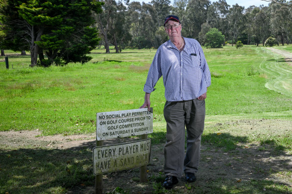 Ross Blair-Holt, director of Yarra Valley Country Club Property, wants the green light to build townhouses and apartments. 