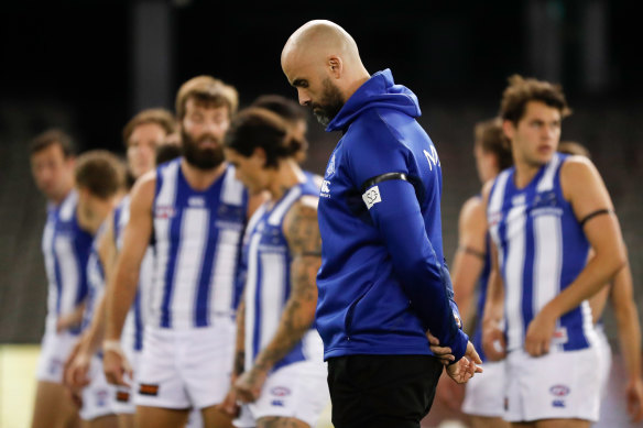North Melbourne say they have players who are affected by the hotspot ban.
