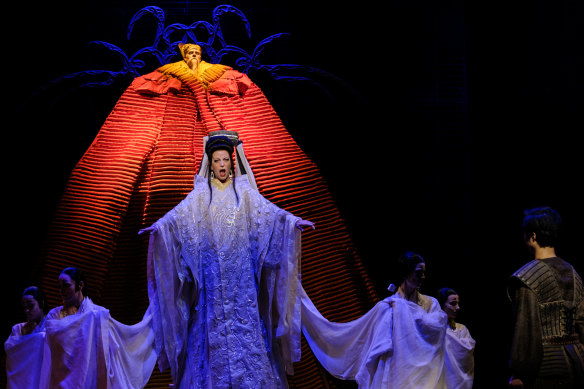 Graeme Murphy’s production of Puccini’s opera Turandot is showing at the Sydney Opera House until March 14.
