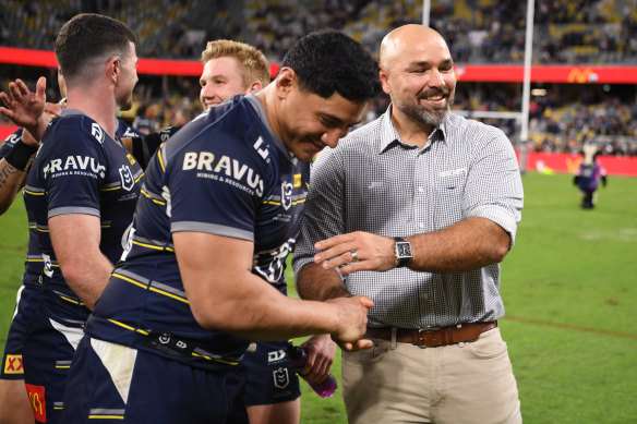 Todd Payten says Jason Taumalolo has been “the best middle forward in the game for nearly a decade”.
