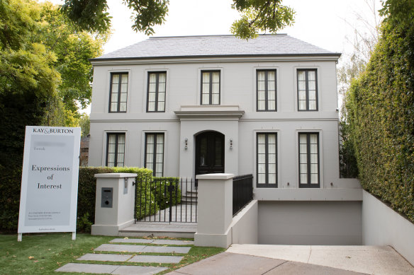 Sold: George Calombaris's home in Toorak.