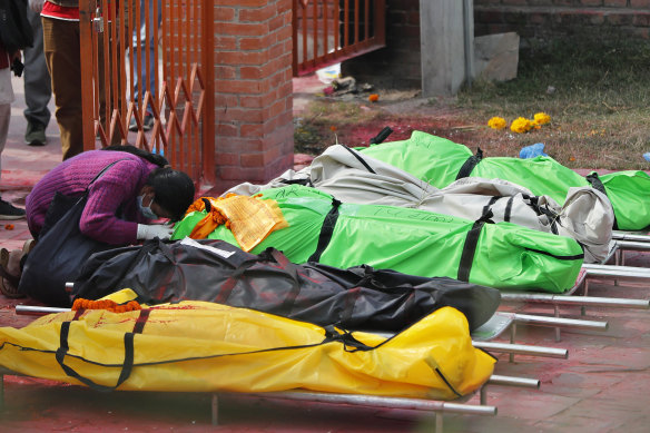 Families all over India are burying loved ones.