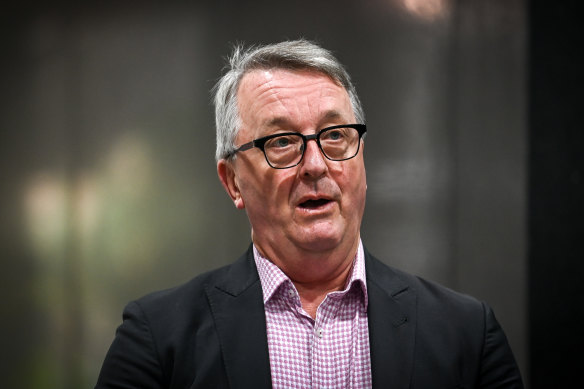 Health Minister Martin Foley.