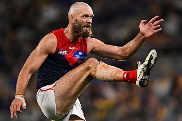 The ruckman of a generation: Melbourne Star Max Gawn.