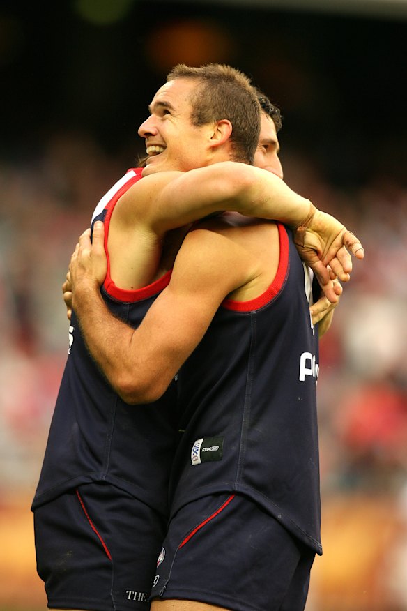 The sons of former Demons Brad Green and Russell Robertson are eligible for Tasmania. 