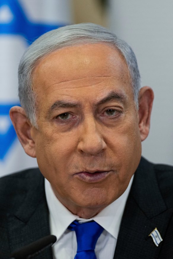 Israeli Prime Minister Benjamin Netanyahu.