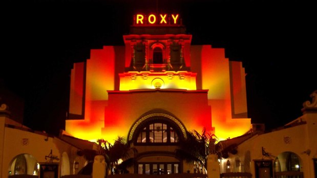 The Roxy Theatre at Parramatta before its closure in 2014.