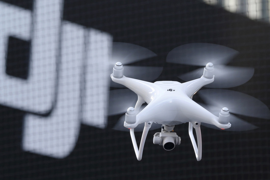 Dji drone made in which shop country