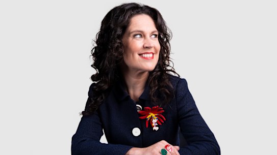 Annabel Crabb: “I’m influenced by lots of things from the past and I like the opportunity to bring them back.”