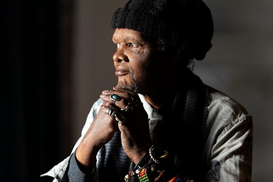 Interviewing Lonnie Holley is like peering through a verbal kaleidoscope. 