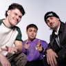DNM Cast podcast presenters, left to right, Luke Bailey, Diezel Brousse and Tom Rowland.  