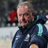 Fijian Drua head coach Mick Byrne preparing his players