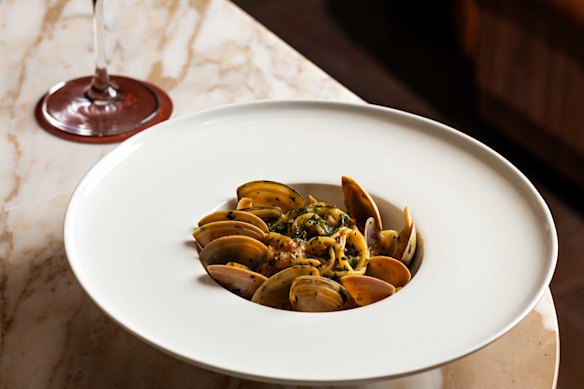 Spaghetti vongole.