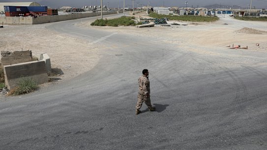 The United States has already left behind crucial military sites, such as the Bagram air base, leaving the Taliban in control of much of the country.