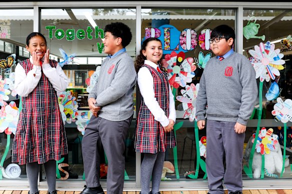 St Therese Catholic Primary School has recorded consistent improvement over two years in NAPLAN results. 