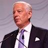 AFR Chairman Dominic Barton at the Rio Tinto AGM in Perth.