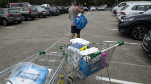 Toilet paper is in high demand across Sydney.