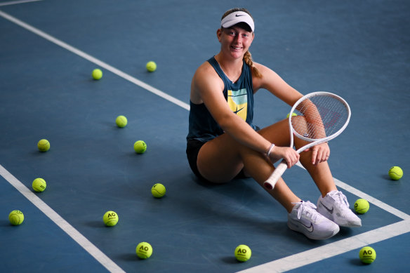 Roisin Gilheany is dreaming of a professional tennis career after being a top-100 junior.