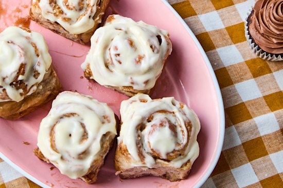 Melanie Persson’s gluten-free cinnamon scrolls.