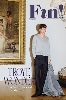 Troye Sivan at the NGV.