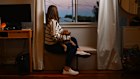 Bianca Glenday (Don’t mention name in published caption) who wishes to remain anonymous, is photographed at her home in Brisbane, July 8, 2025. Ms Glenday is a HR manager who says that an offer of a position by the Busy Bees childcare group was withdrawn after revealing she was pregnant.

Picture: Dan Peled