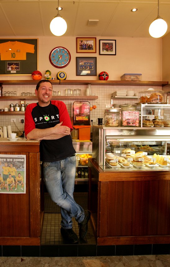 Joe Napoliello owner of Bar Sport.
