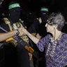 Watch the moment elderly Israeli hostage wished her captor peace