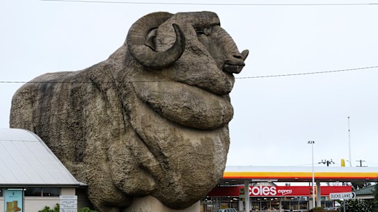 A Melbourne man and his family who tested positive for COVID-19 stopped at the Shell Coles Express Big Merino on their way home from Jervis Bay.