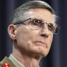 ADF chief rejects China spying claim after helicopter flare incident