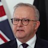Prime Minister Anthony Albanese in New York.