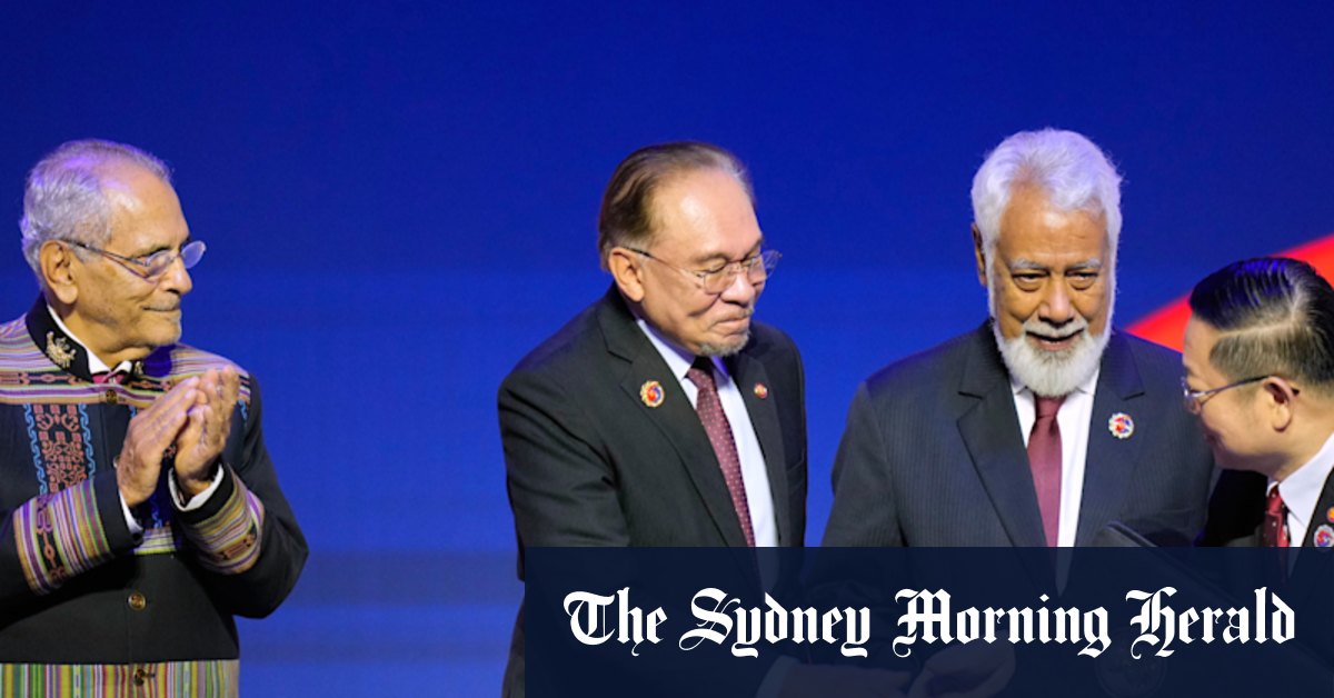 East Timor joins ASEAN as leaders converge in Kuala Lumpur