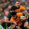 Wallabies put up tough fight. 