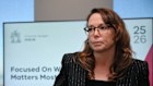 Victorian Treasurer Jacyln Symes is attempting to sell an operating surplus of $600 million as a success.