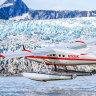Glacial flightseeing with Wings Airways lets you soar over the region’s five glaciers.