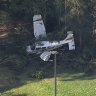 ‘I saved the pilot’: Plane crashes in Sydney’s west