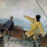 The 1893 painting ‘Leiv Eirikson Discovering America’ by Christian Krohg.