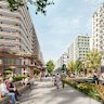 An artist impression reveals what the future of Queen Street in St Marys will look like.