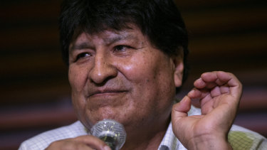 Exiled former president of Bolivia Evo Morales says he may now return. 