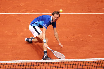 Daniil Medvedev is not on his preferred surface but nonetheless continues to progress through the French Open draw.