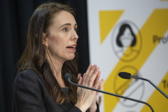 New Zealand Prime Minister Jacinda Ardern.