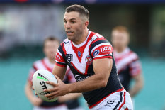 Roosters star James Tedesco is back for the Parramatta clash.