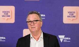 Victorian Health Minister Martin Foley.