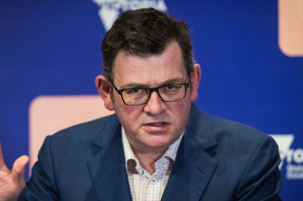 Victorian Premier Daniel Andrews.