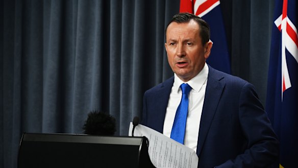 WA Premier Mark McGowan.