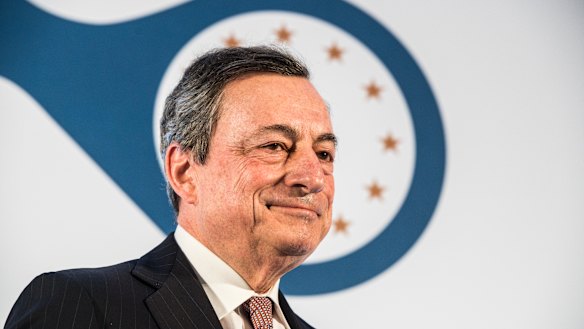 European Central Bank president Mario Draghi.